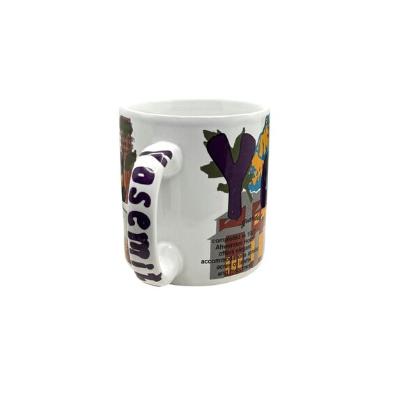 Yosemite National Park Souvenir Mug With Colorful Graphics & Facts - Picture 5 of 8